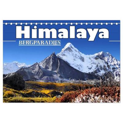 Himalaya - Bergparadies (Tischkalender 2027 DIN A5 quer), CALVENDO Monatskalender
