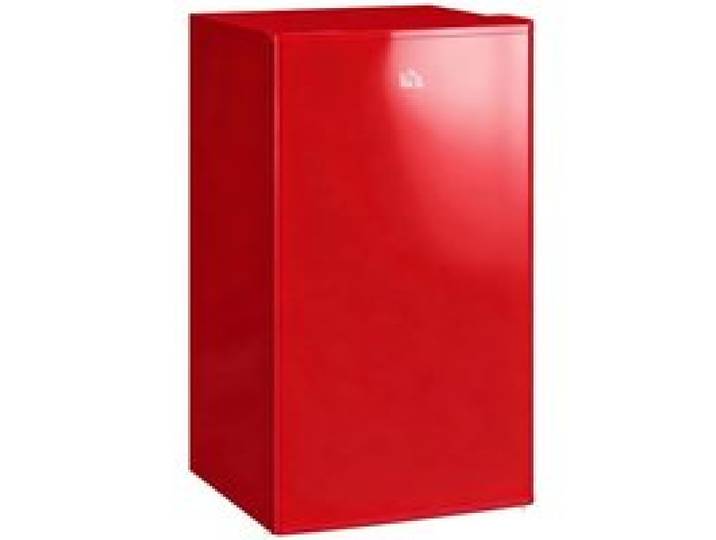 VVBV Mini Réfrigérateur avec Congélateur 10L Thermostat Réglable Porte Réversible - Rouge 91L
