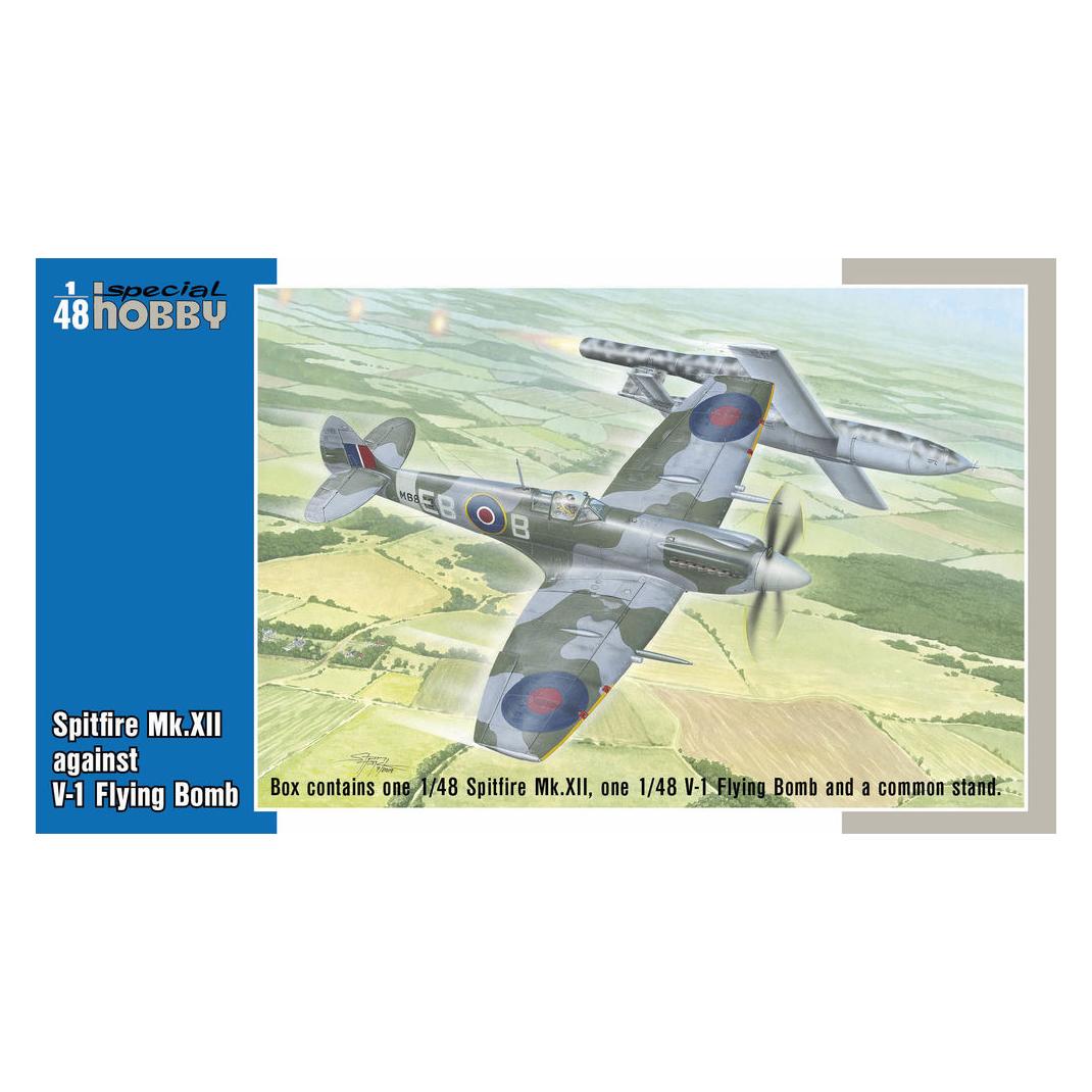Special Hobby Spitfire Mk.XII against V-1 Flying Bomb (100-SH48192)
