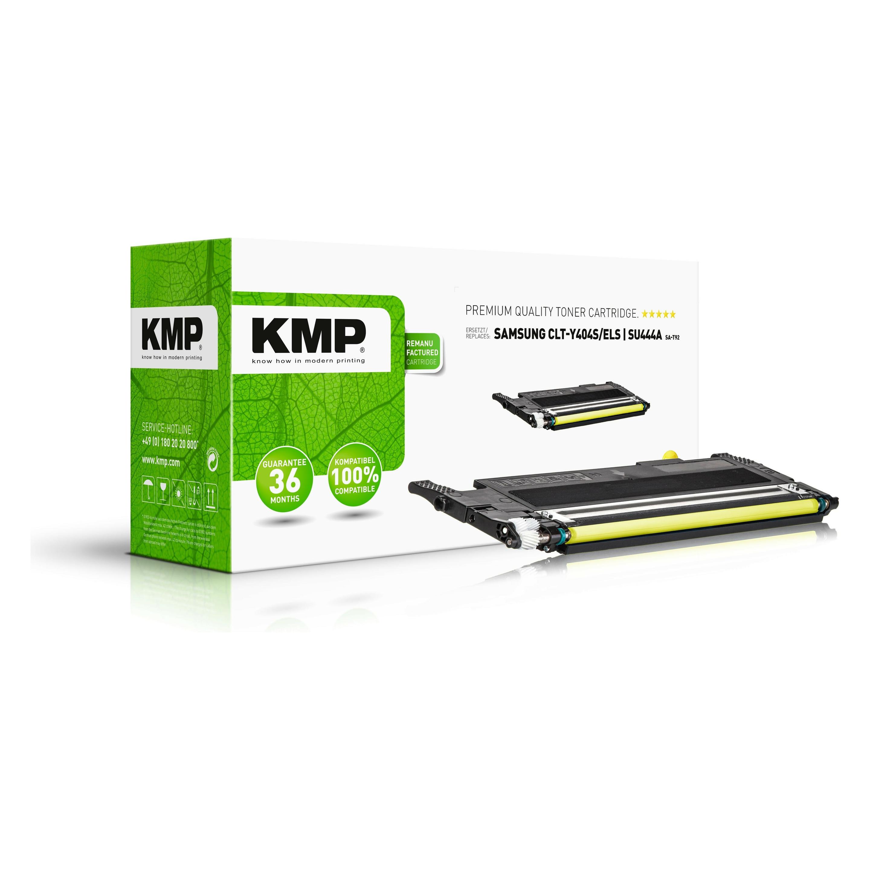 KMP SA-T92 - 40 g - Gelb  - Tonerpatrone (Y) (3528,0009)