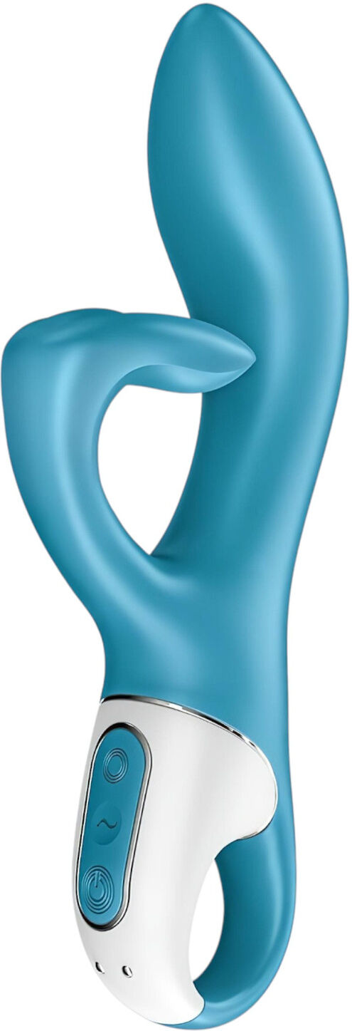 Satisfyer Embrace Me - rechargeable rabbit vibrator (turquoise)