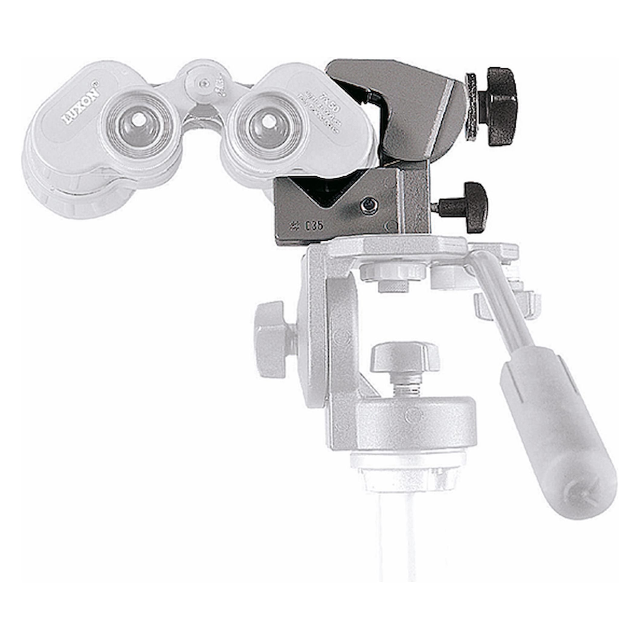 Manfrotto 035BN, Super Halteklammer für Ferngläser (Stativklemme) (035BN)