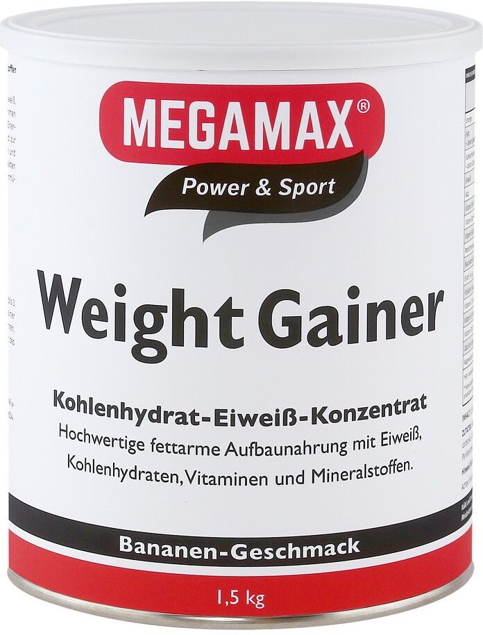Weight Gainer Megamax Banane Pulver 1500g