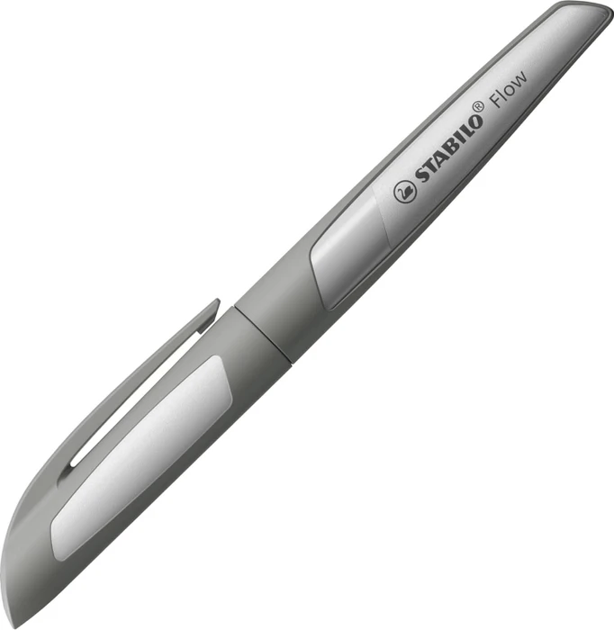 STABILO Flow MONOCHROME, grau + Flasche mit blauer verschwindender Tinte, 1 Stk