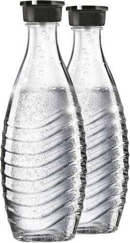 Sodastream Glaskaraffe 1047200490 Glasklar inkl. 2 Glaskaraffen