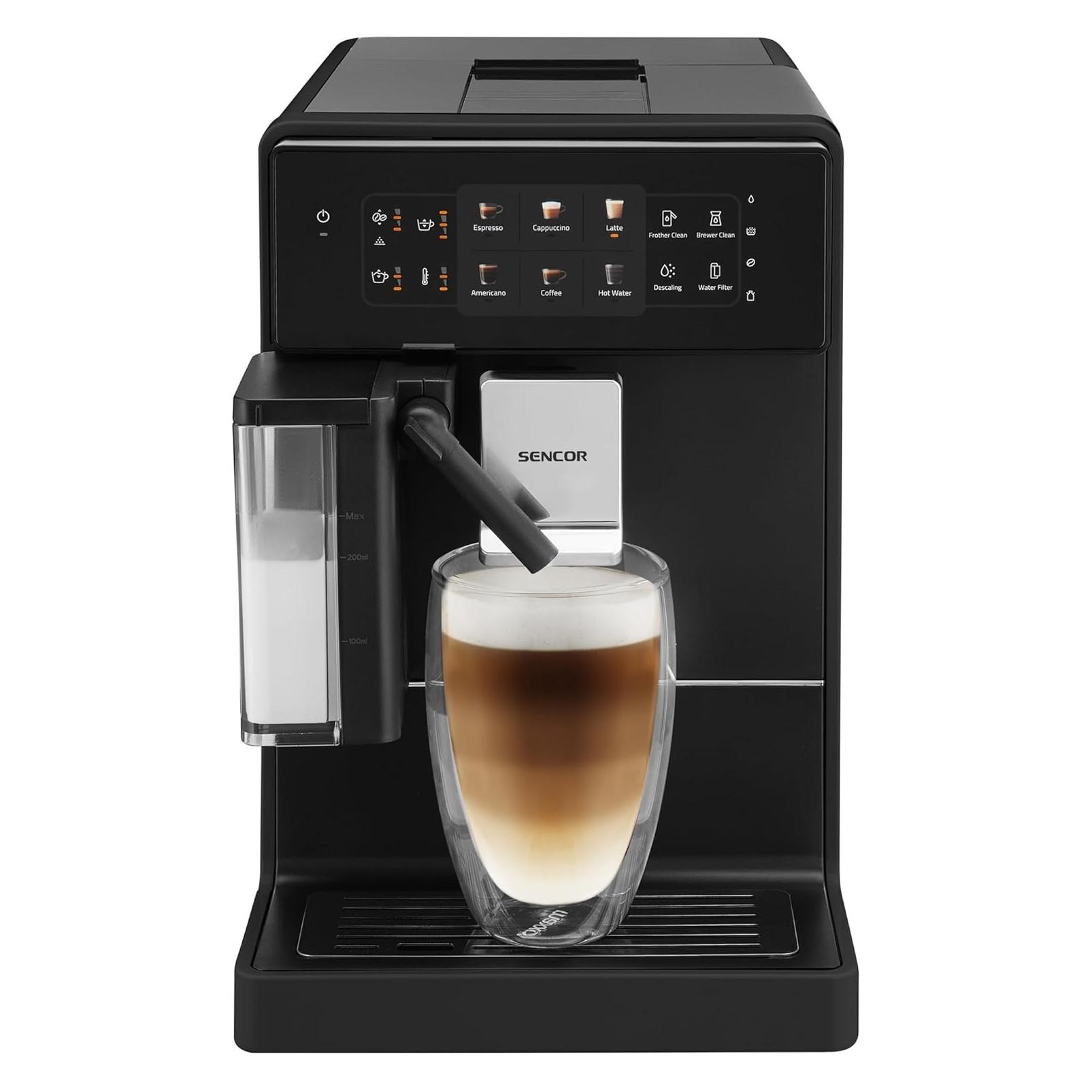 Sencor Macchina per Espresso con Montalatte (SES 9300BK)