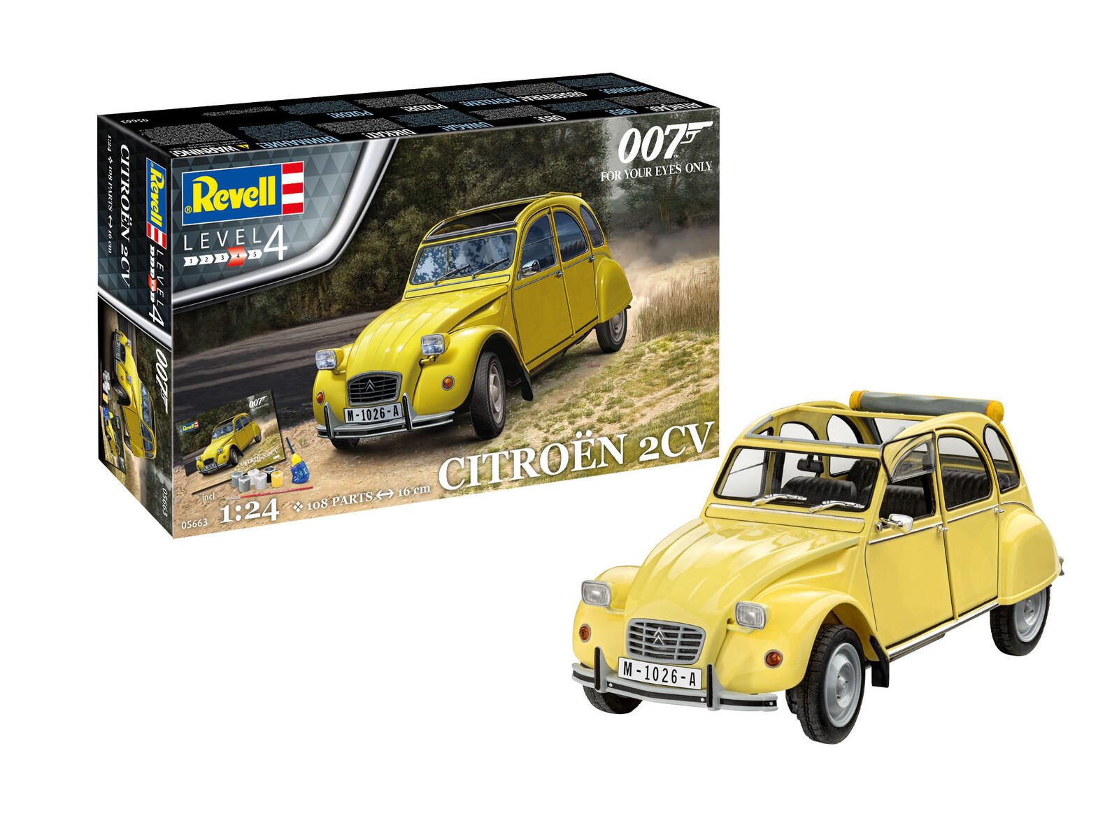 Revell James Bond 007 "Citroen 2 CV" Bausatz 05663