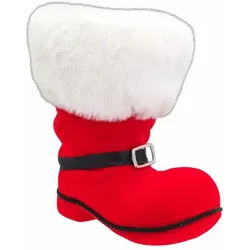 Nikolausstiefel rot 16x11x18cm Weihnachten Deko / Geschenkverpackung