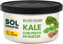 Sol Natural Patê Vegetal de Kale com Pesto Bio 125g