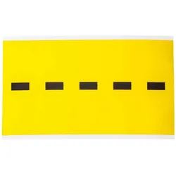 Brady, Etiketten, 3460-DSH, B-499, Nylongewebe, Beschriftung: - (Bindestrich), Schwarz auf Gelb, 44 x 127mm, S