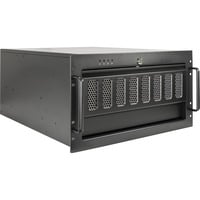 IPC 6U-6606, Server-Gehäuse schwarz, 6 Höheneinheiten