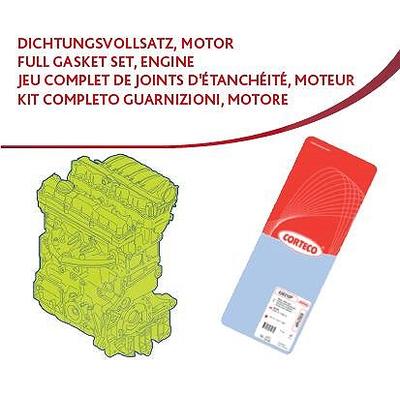 Corteco Dichtungsvollsatz, Motor [Hersteller-Nr. 83403787] für Ford