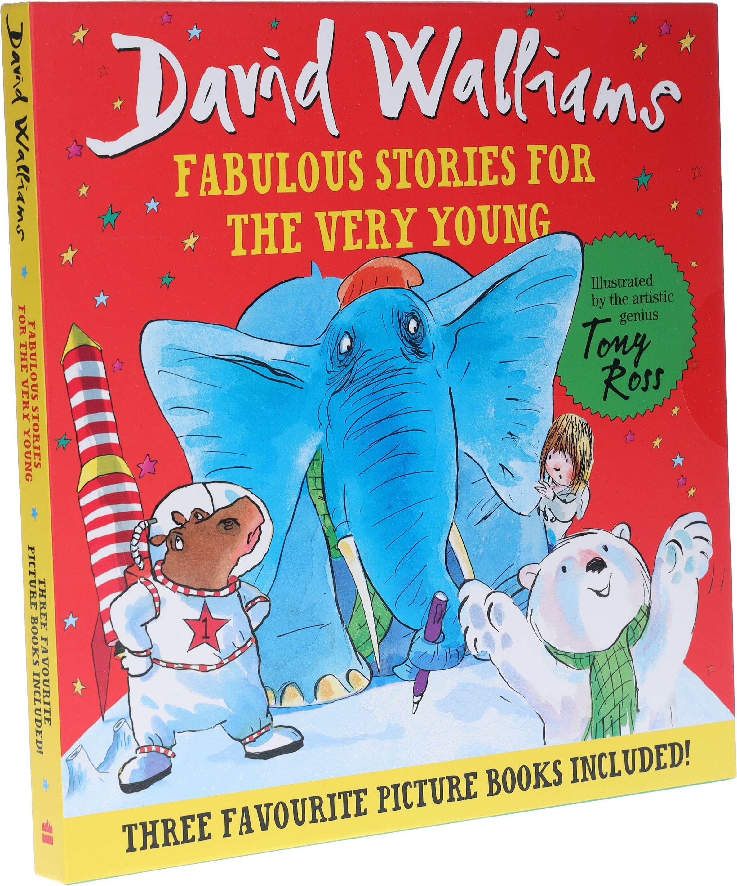 Fabulous Stories For The Very Young: Three funny children’s picture books By David Walliams 3 Books Collection Box Set - Ages 3+ - Paperback HarperCollins Publishers