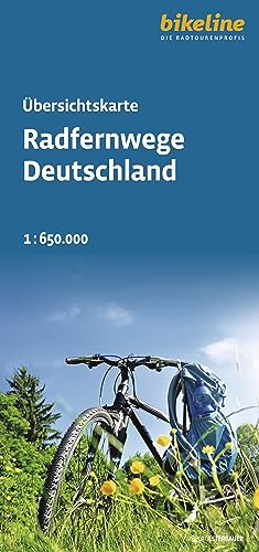 Esterbauer Verlag - Radfernwege Deutschland: Übersichtskarte 1:650.000 (bikeline Panorama) - Preis vom 19.10.2026 19:33:35 h