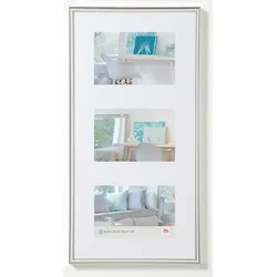 Walther Bilderrahmen New Lifestyle Kunststoff Silber / Normalglas / Floatglas / ...