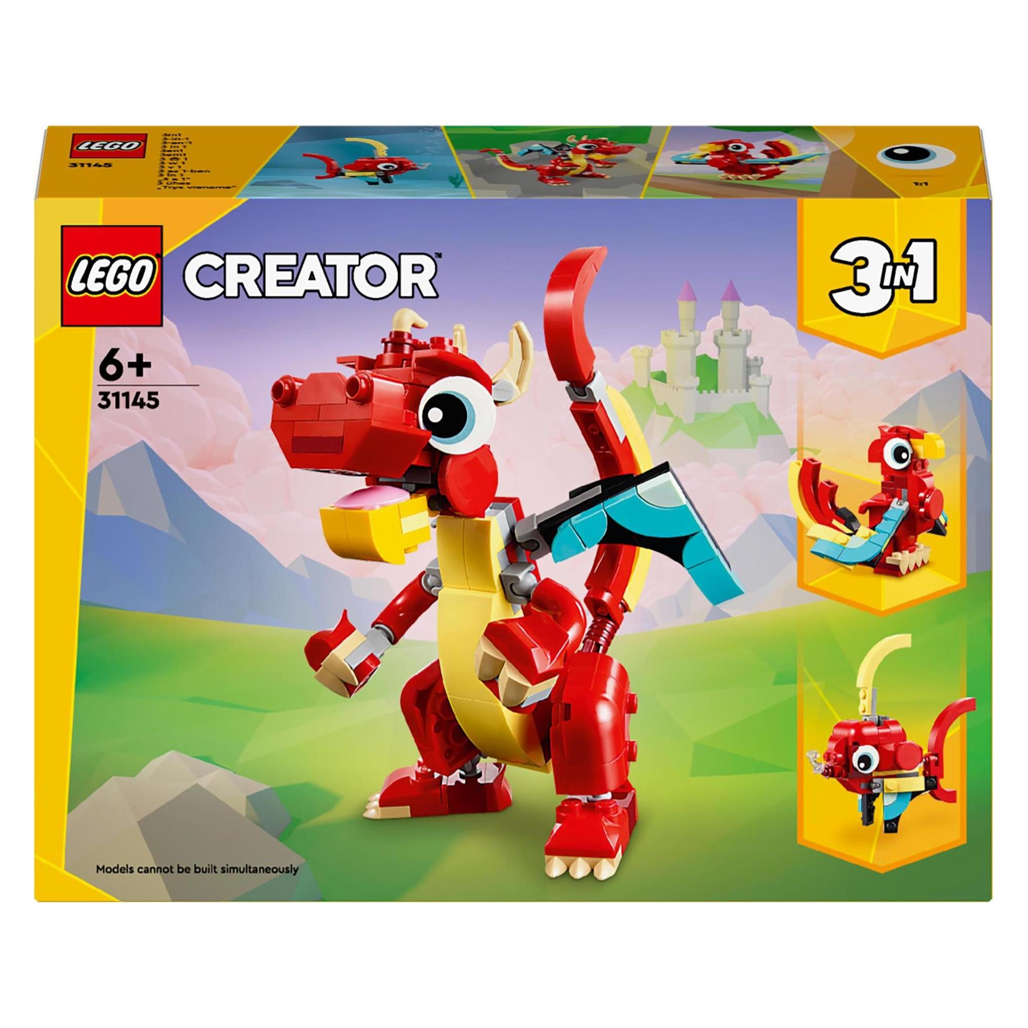 LEGO Roter Drache (31145, LEGO Creator 3-in-1) (31145)