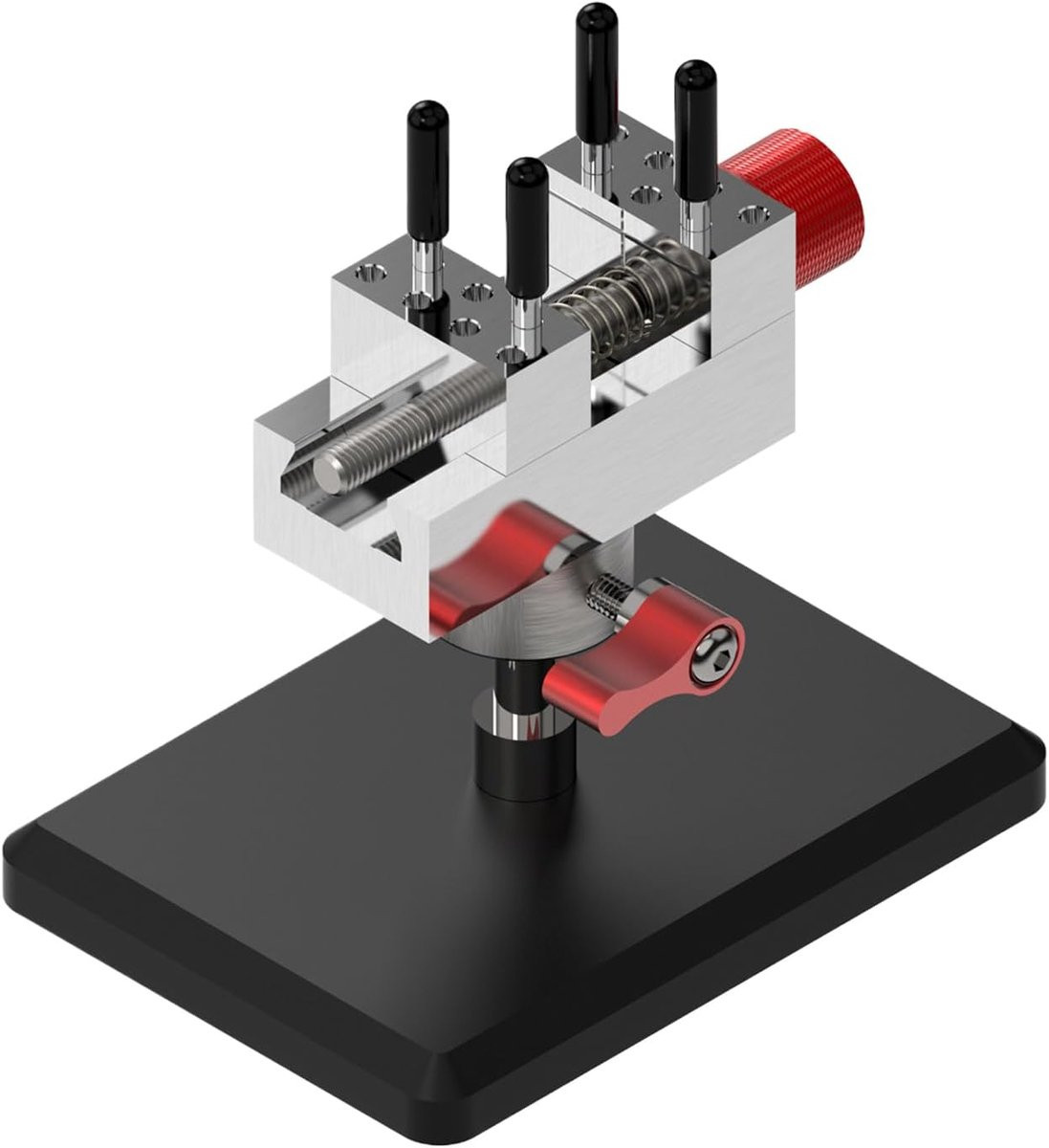 Mini Schroefklem Draagbare Tafelklem voor Modelbouw en Hobby met Multi-hoek Aanpassing