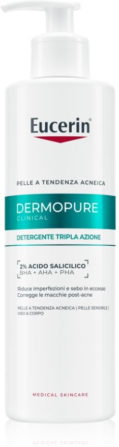 Eucerin Dermopure Clinical Detergente Tripla Azione 400Ml