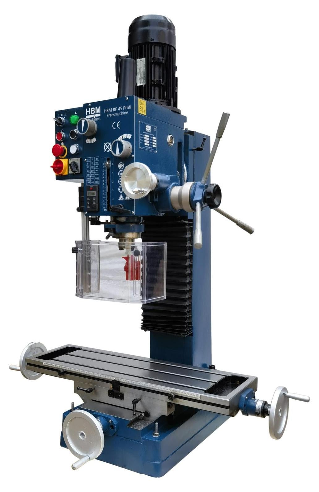 HBM BF 45 freesmachine - 400 volt