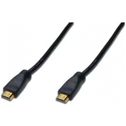 Digitus HDMI (Typ A) — HDMI (Typ A) (15 m), Videokabel, Schwarz