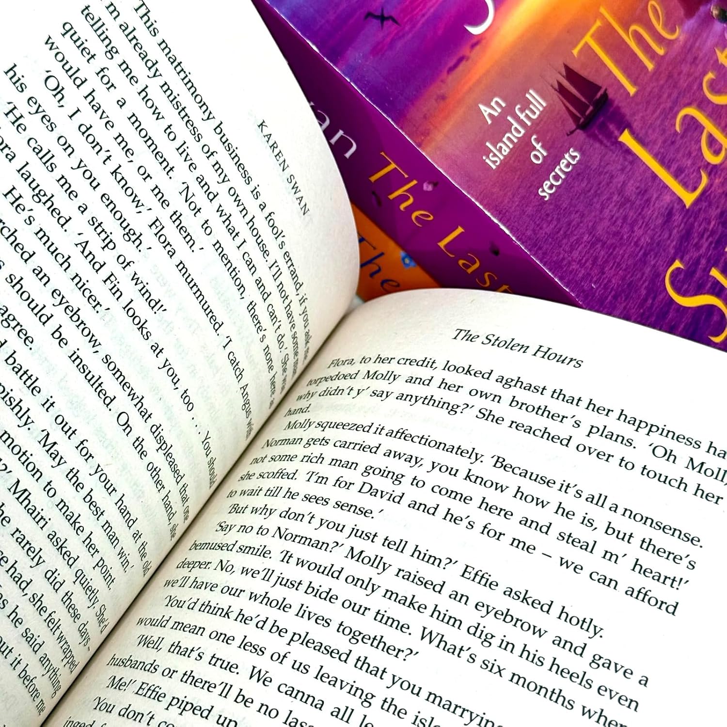 Pan Macmillan The Wild Isle Series by Karen Swan - 3 Book Paperback Collection Set - The Last Summer, The Stolen Hours & The Lost Lover - Historical Romance