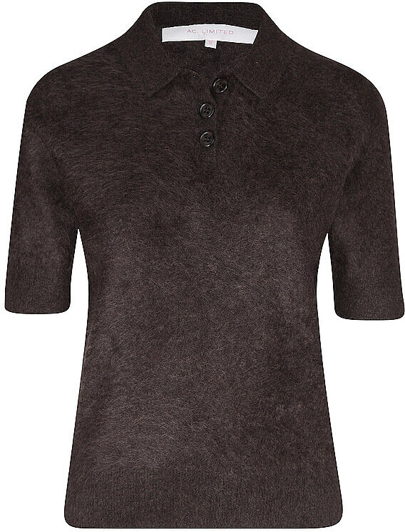 ABSOLUT Kaschmirpoloshirt MARGOT braun   S S