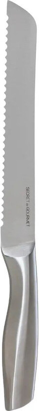 5five Geforgd roestvrijstalen broodmes, 34 cm, zilver