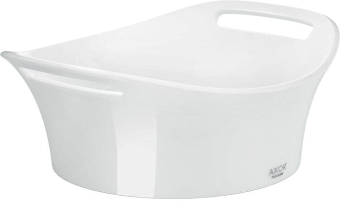 Hansgrohe Waschschüssel Axor Urquiola 50 x 42,7 cm, Mineralguss weiss