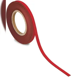 MAUL Kennzeichnungsband magnetisch 1cmx10m rot Packung mit 20 Stück