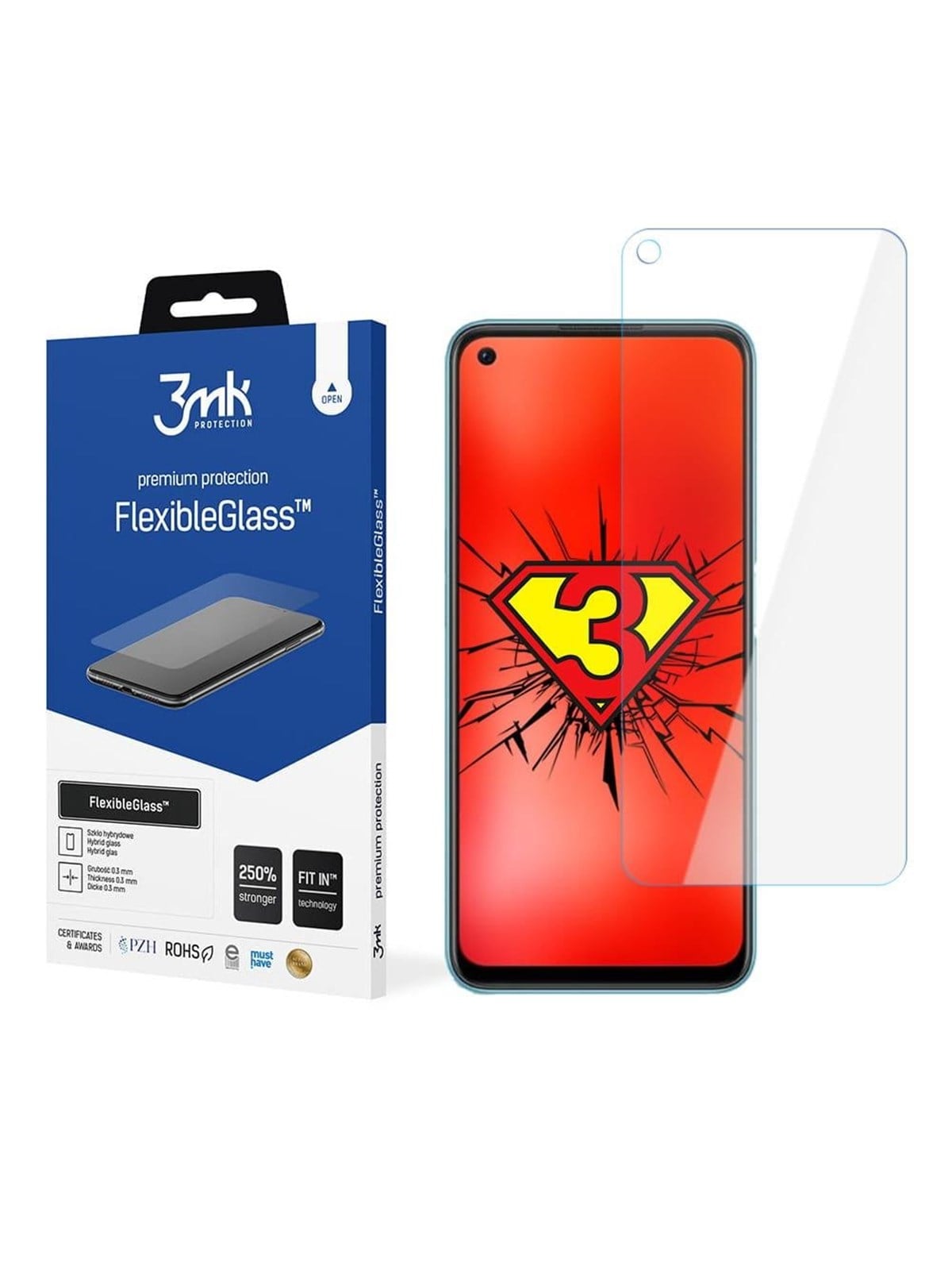 3mk FlexibleGlass Oppo A76 Hybrid Glass