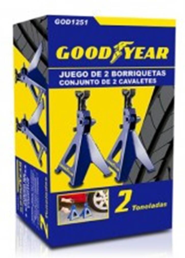 Conjunto de catraca de aço Goodyear de 2 toneladas 2 pcs.