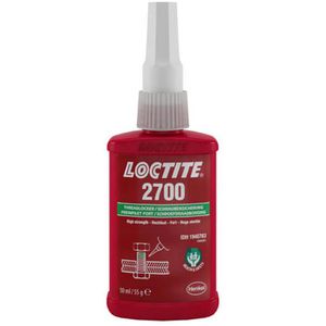 Loctite Schraubensicherung 1948763, 2700, hochfest, grün, wasserfest, 50ml