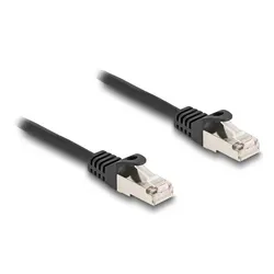 DeLOCK Kabel RJ50 Stecker zu RJ50 Stecker S/FTP 0,25 m schwarz