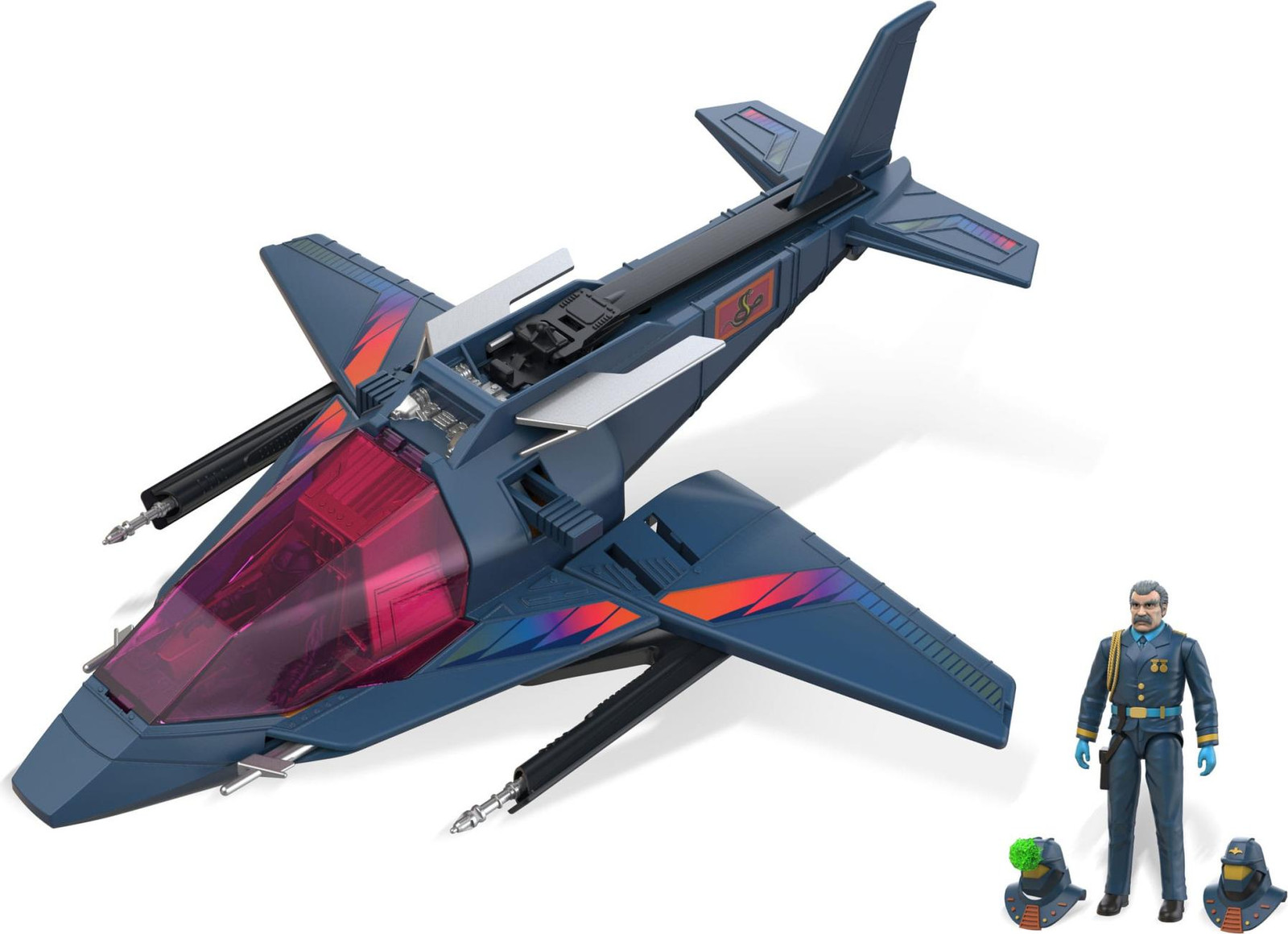M.A.S.K. Switchblade voertuig met Miles Mayhem figuur