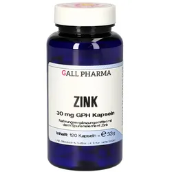 ZINK 30 mg GPH Kapseln 120 St