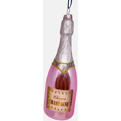 Hänger Champagner Flasche Rosa