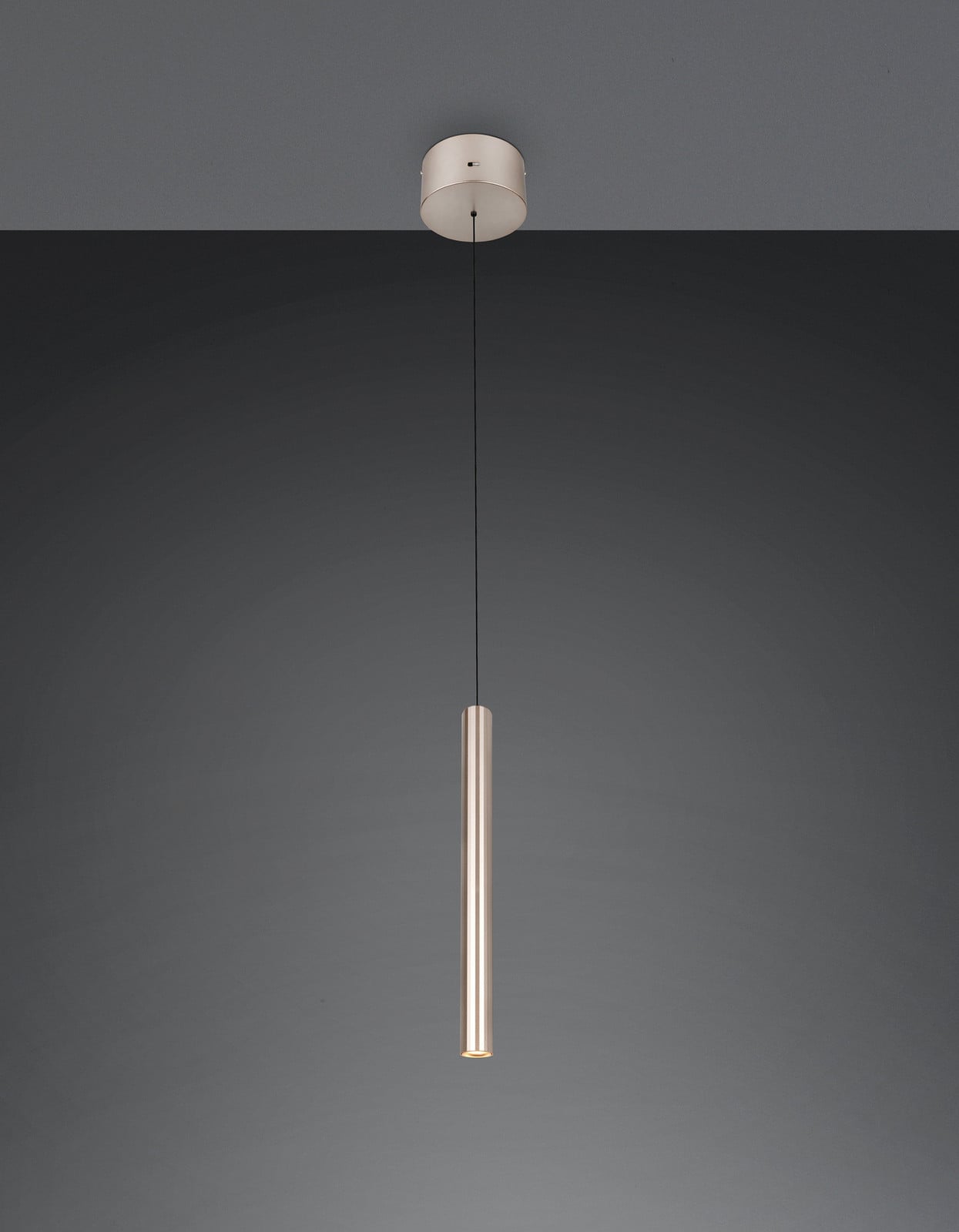 Trio Leuchten Arimato Hanglamp Champagne met LED