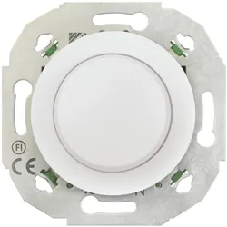 Elso WDE011601 Transistor Dimmer 20-630W/VA mit Zentralplatte weiss RENOVA
