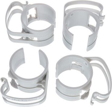 Stairville Snap light silver 4 pcs Silber