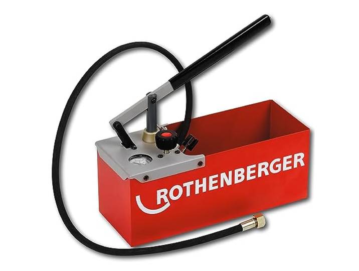 Pompe à essai de pression Rothenberger 60250 TP25\, 25 bars