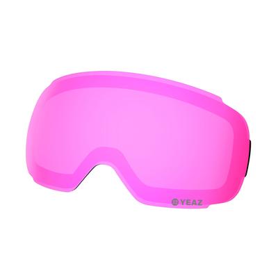 Snowboardbrille YEAZ "Wechselglas für Ski- Snowboardbrille TWEAK-X", pink, Sportbrillen