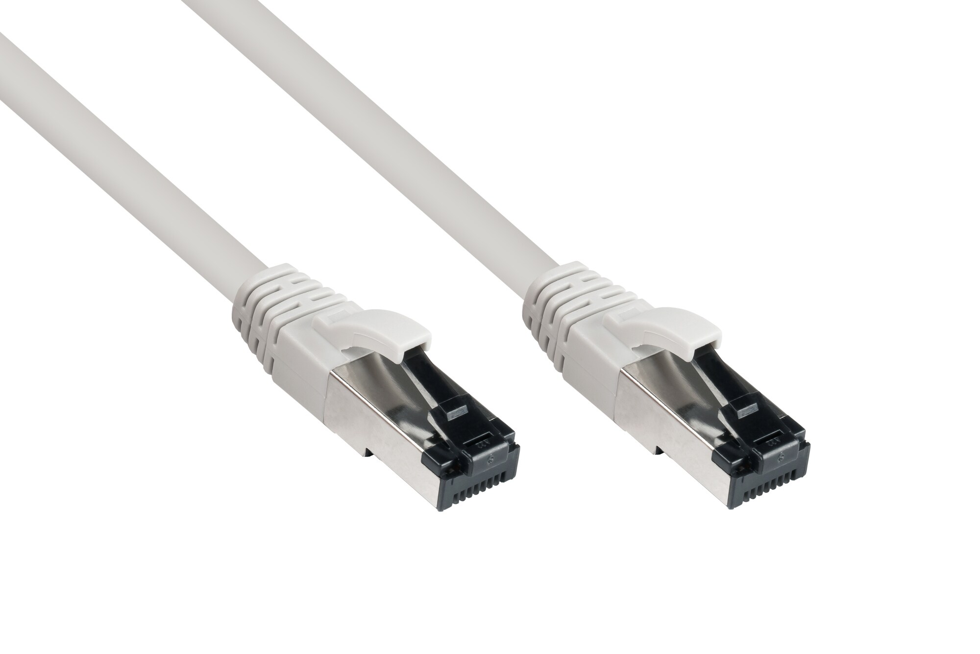 Good Connections 0,5m RNS Patchkabel Cat. 8.1 S/FTP PiMF 40Gbit/s grau 8080L-005