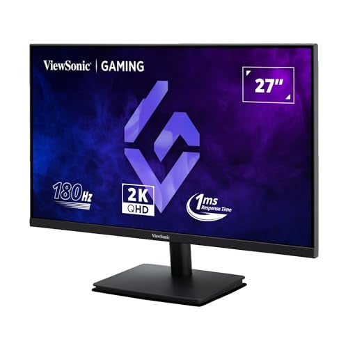 ViewSonic VX27G1-2K Gaming Monitor - 27 inch - QHD - 180Hz - IPS - 1ms