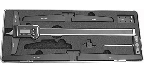 Fortis Digitale dieptemeetschuifset 500mm lichtgewicht