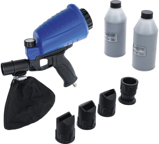 Pistolet de sablage pneumatique avec accessoires3 pièces BGS ; BGS technic (70057)