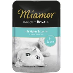 Miamor Ragout Royal in Sauce Huhn&Lachs 22x100 g