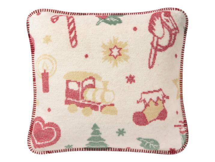 Villeroy & Boch Kissenbezug, Mehrfarbig, Textil, 50x50 cm, hochwertige Qualität, Dekoration, Weihnachtsdekoration, Weihnachtstextilien