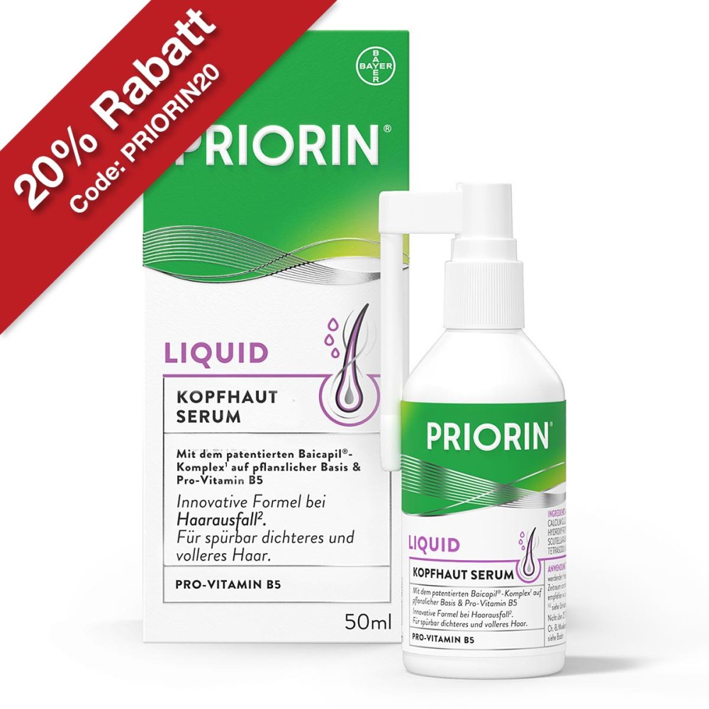 Bayer Vital GmbH Priorin Liquid Pumplösung bei Haarausfall 11711661