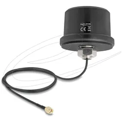 Delock WiFi 7 Antenne RP-SMA Stecker 3,1-3,5dBi omnidirektio (WLAN), Netzwerkantenne