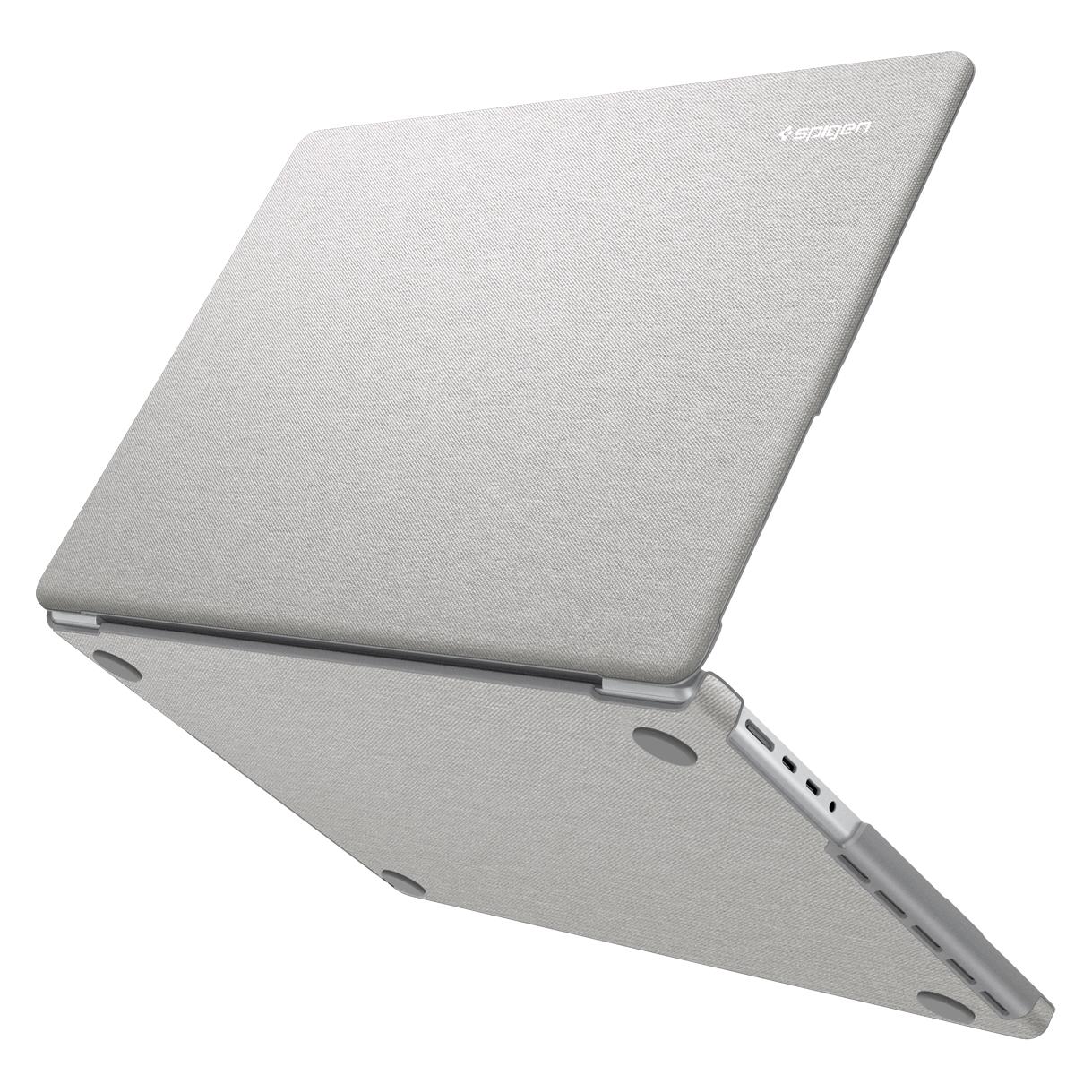 Spigen Etui URBAN FIT MACBOOK PRO 14 M1-M5 / M5 PRO / M5 PRO MAX 2021-2026 HEATHER GREY (14", Apple) (SPIGEN)